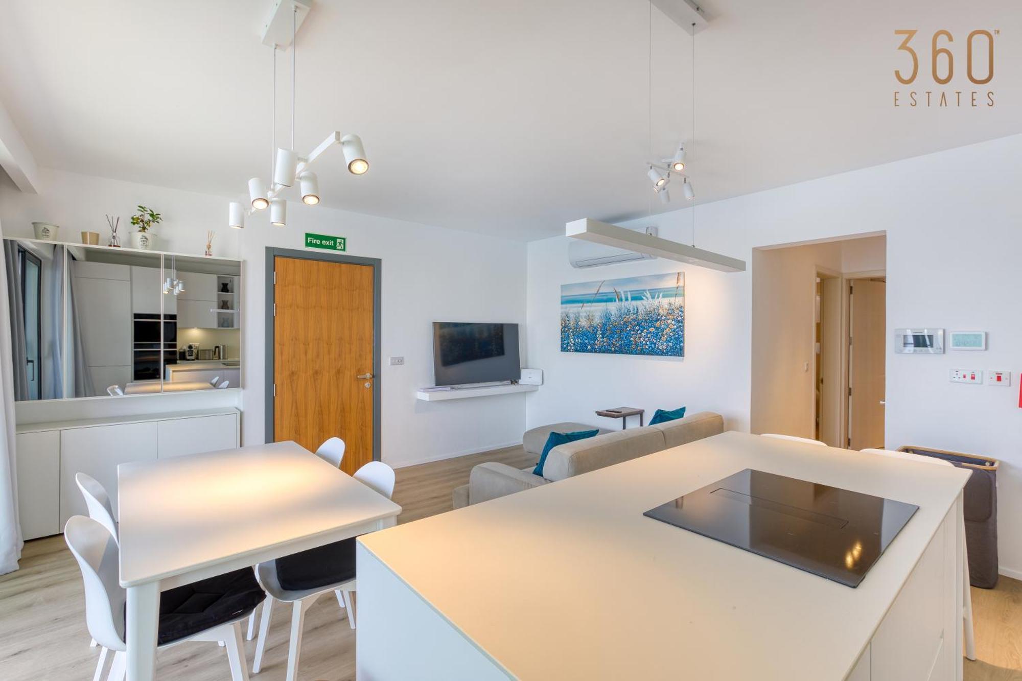 Designer 2Br Home With Stunning Views In St Pauls By 360 Estates San Pawl il-Baħar Zewnętrze zdjęcie