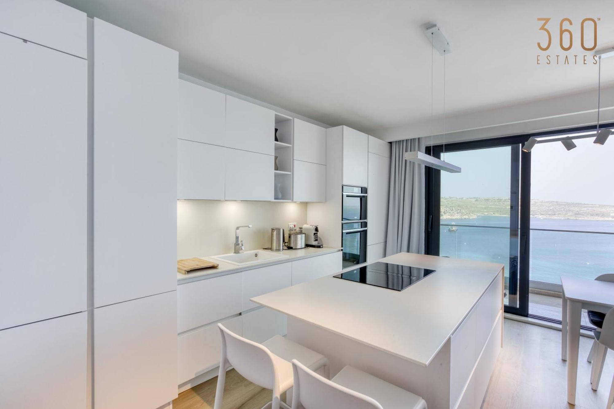 Designer 2Br Home With Stunning Views In St Pauls By 360 Estates San Pawl il-Baħar Zewnętrze zdjęcie