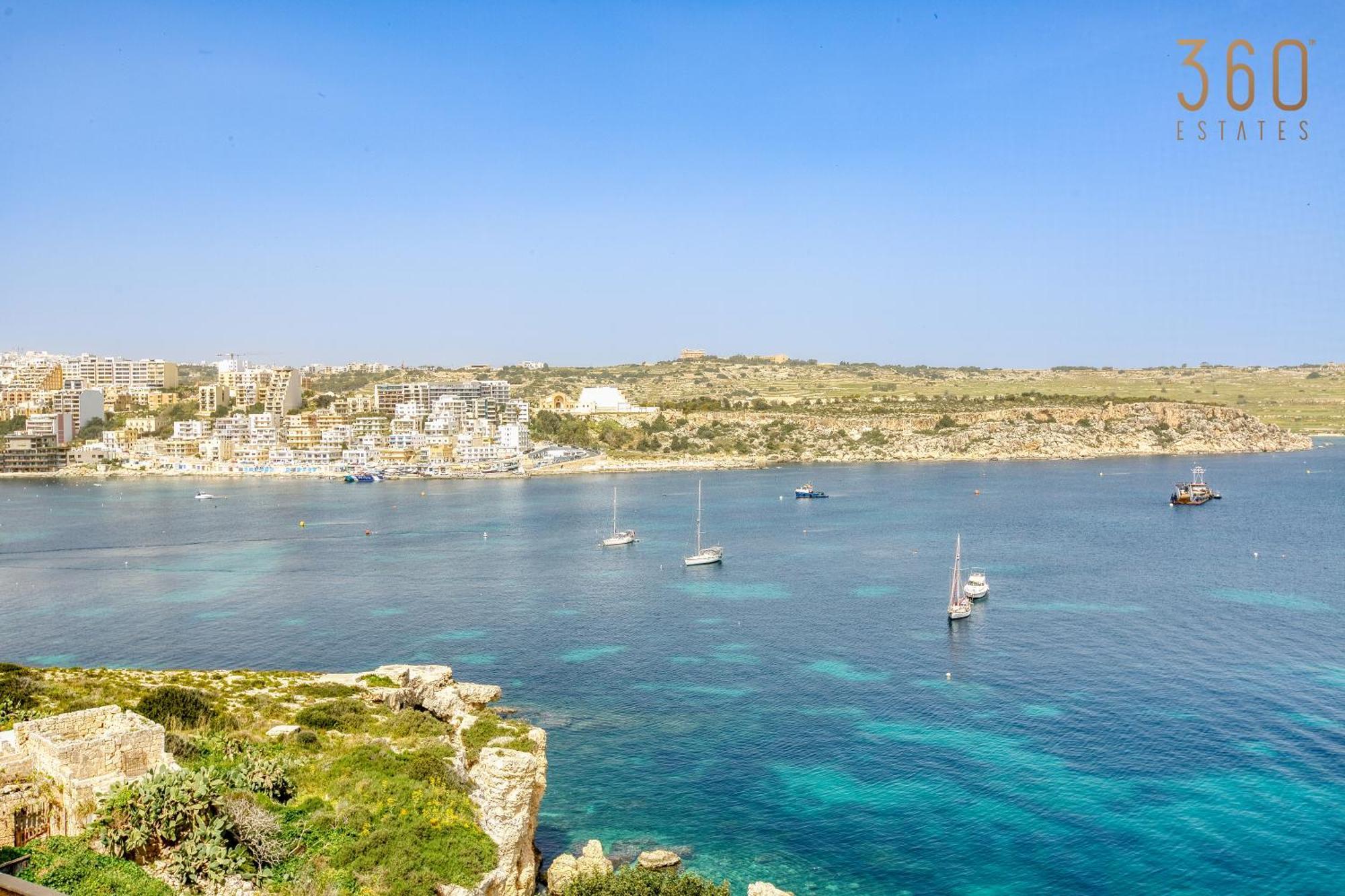 Designer 2Br Home With Stunning Views In St Pauls By 360 Estates San Pawl il-Baħar Zewnętrze zdjęcie