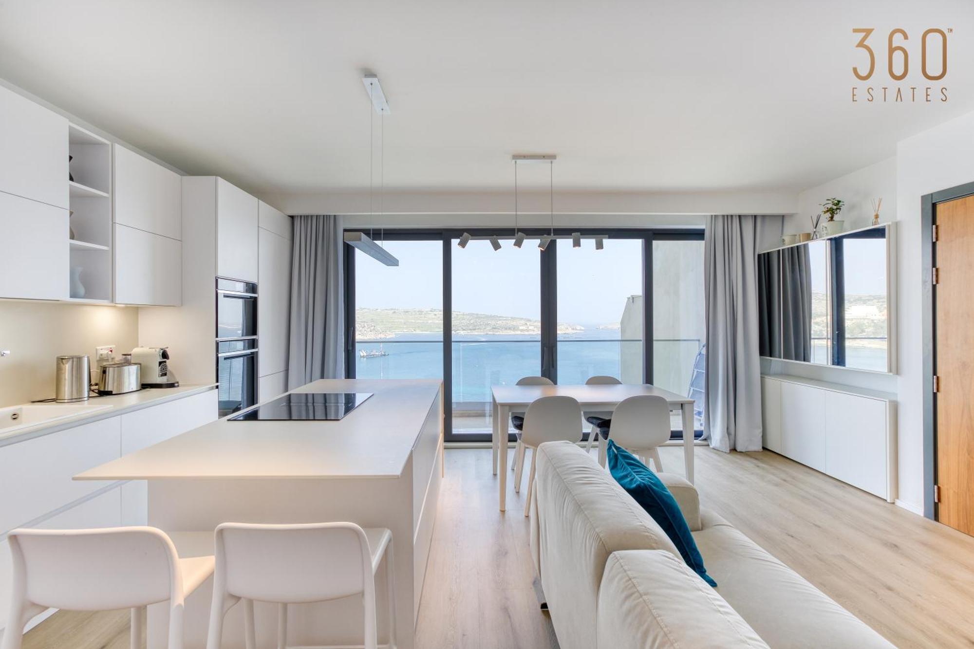 Designer 2Br Home With Stunning Views In St Pauls By 360 Estates San Pawl il-Baħar Zewnętrze zdjęcie