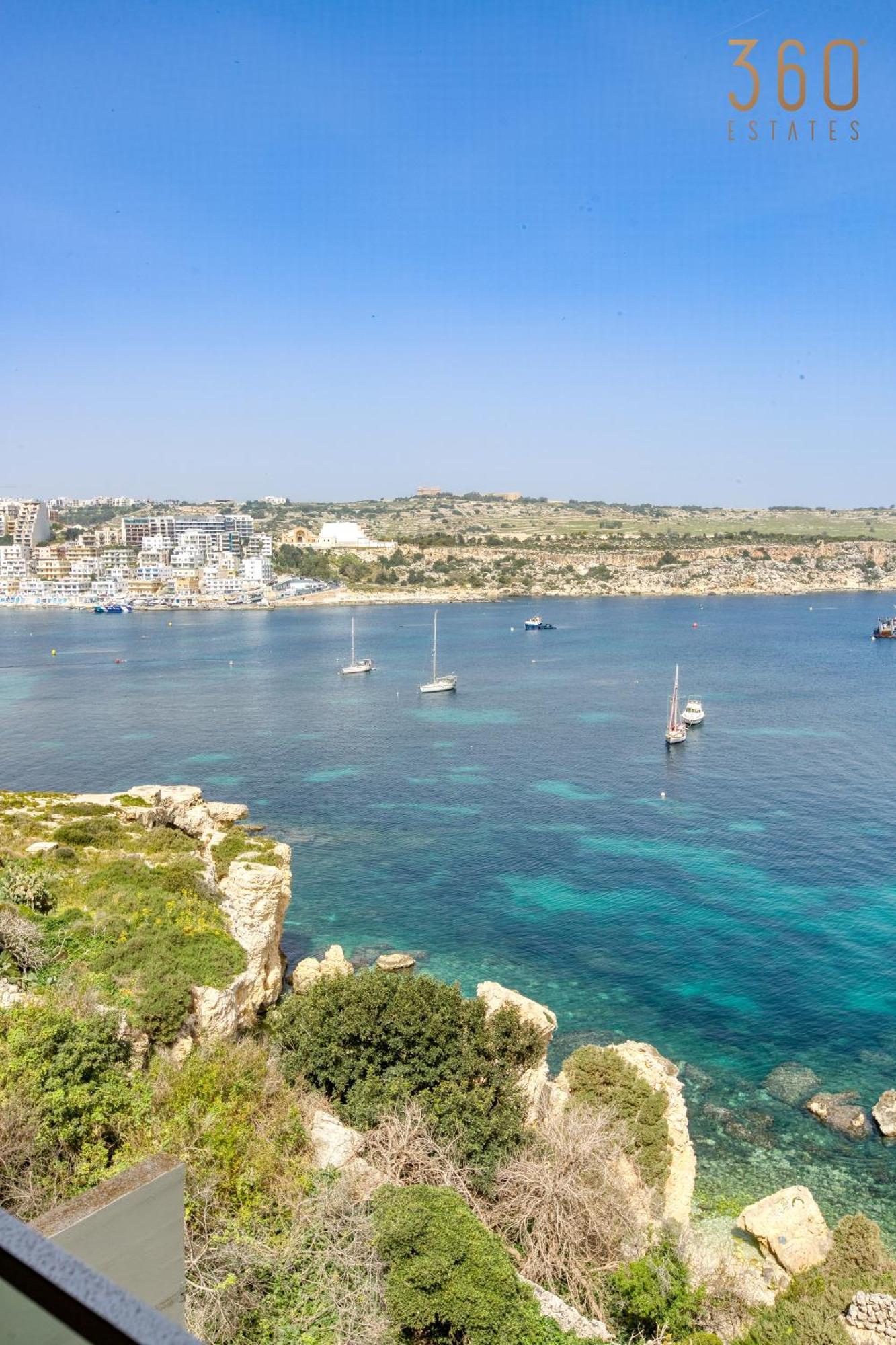 Designer 2Br Home With Stunning Views In St Pauls By 360 Estates San Pawl il-Baħar Zewnętrze zdjęcie